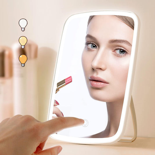 LED Touch Screen Makeup Mirror